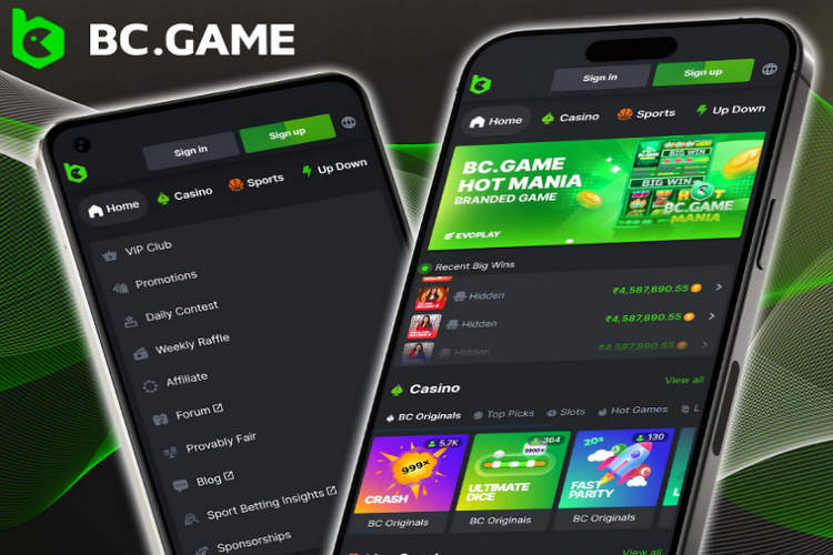 استمتع بتجربة المقامرة في كازينو BC.Game