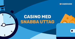 Snabba Uttag Casino - En Guide till Snabba Uttag och Bästa Alternativen