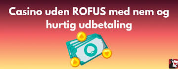 Casino Uden ROFUS Bonusser og Muligheder Casino Uden ROFUS Bonusser og Muligheder